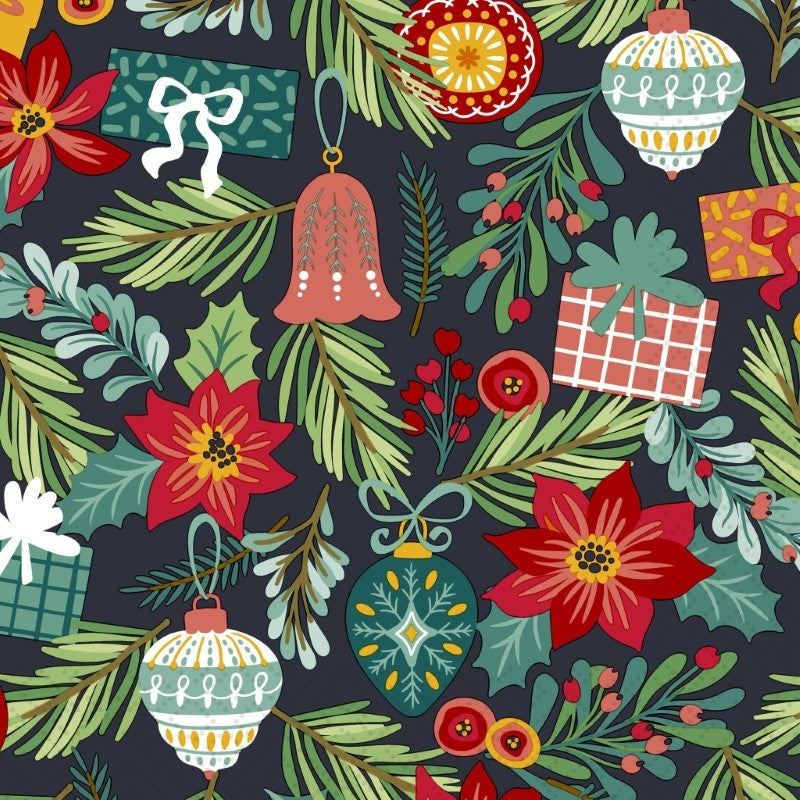 Flourish Christmas Tree - Luncheon Paper Napkins - Pack/20