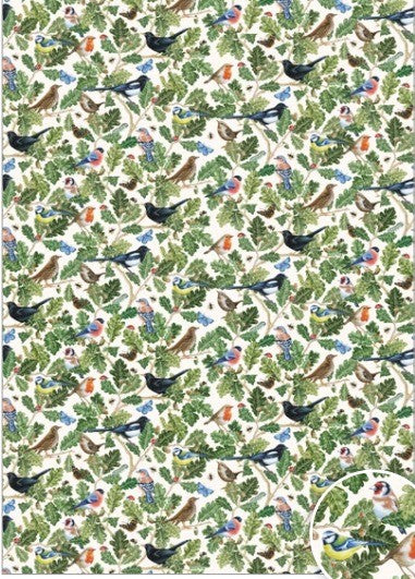 Birds Wrapping Paper, 3 Metres