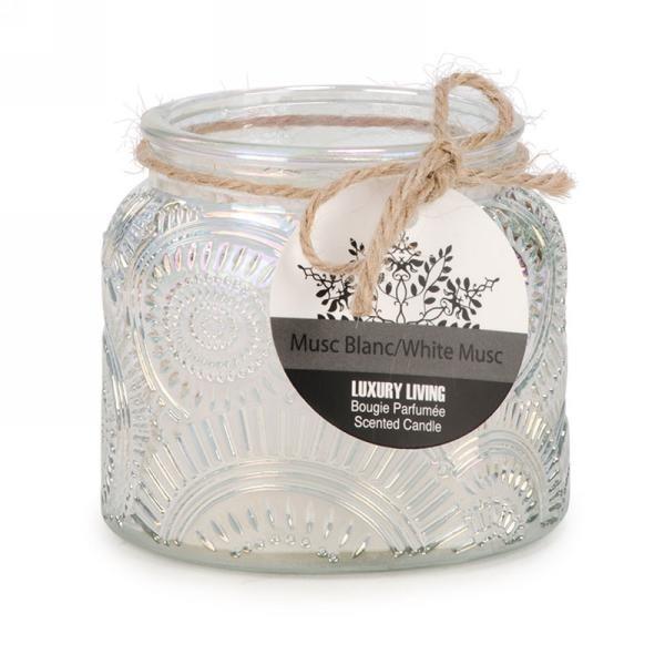 White Musk Scented Candle