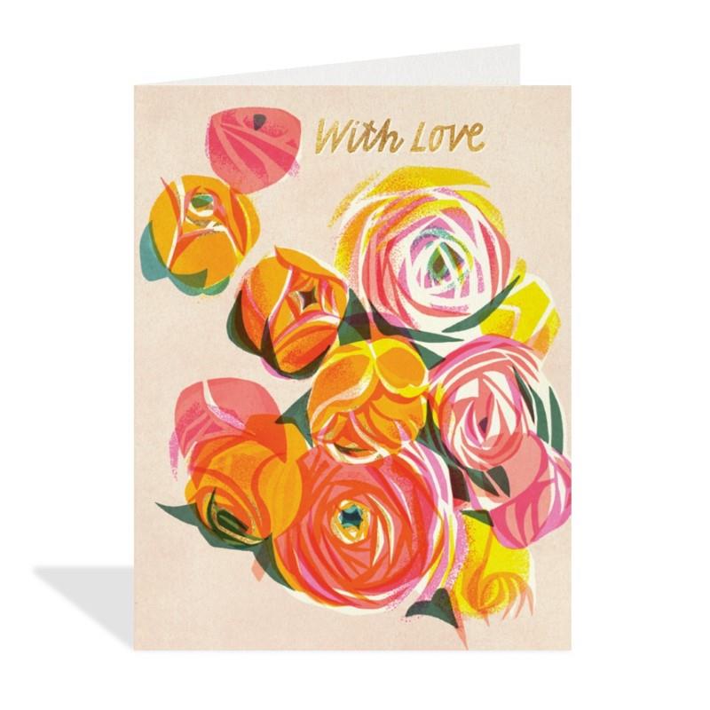 With Love Greeting Card