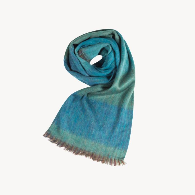 Pokoloko Sea Green Mood Alpaca Seamless Scarf