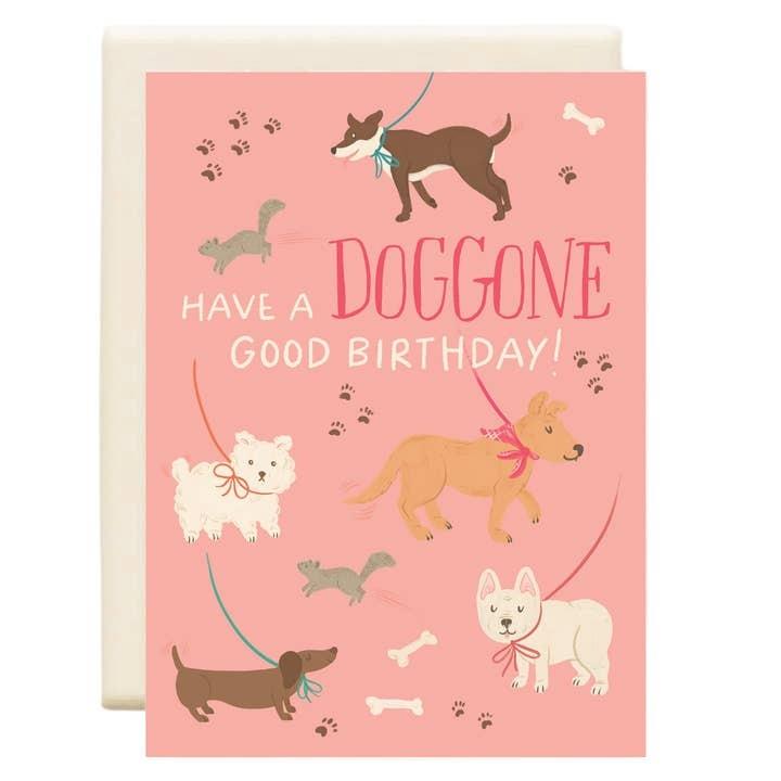 Doggone Birthday Card