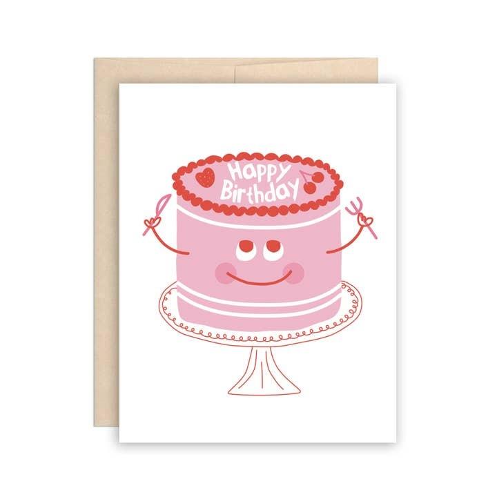 Layer Cake Birthday Card