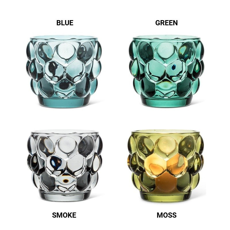 Bubble Glass Votive Candle Holder