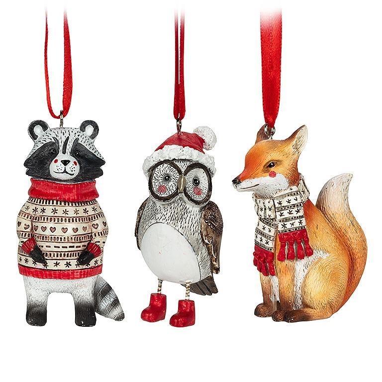 Animal Sweater Ornament