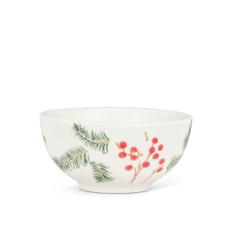 Small Pine & Berries Bowl, 4"D