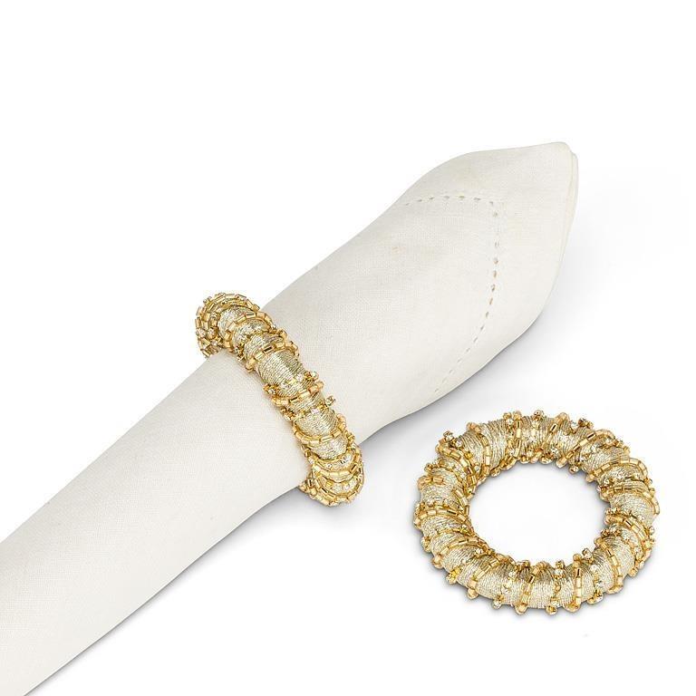 Bead and Ribbon Napkin Ring