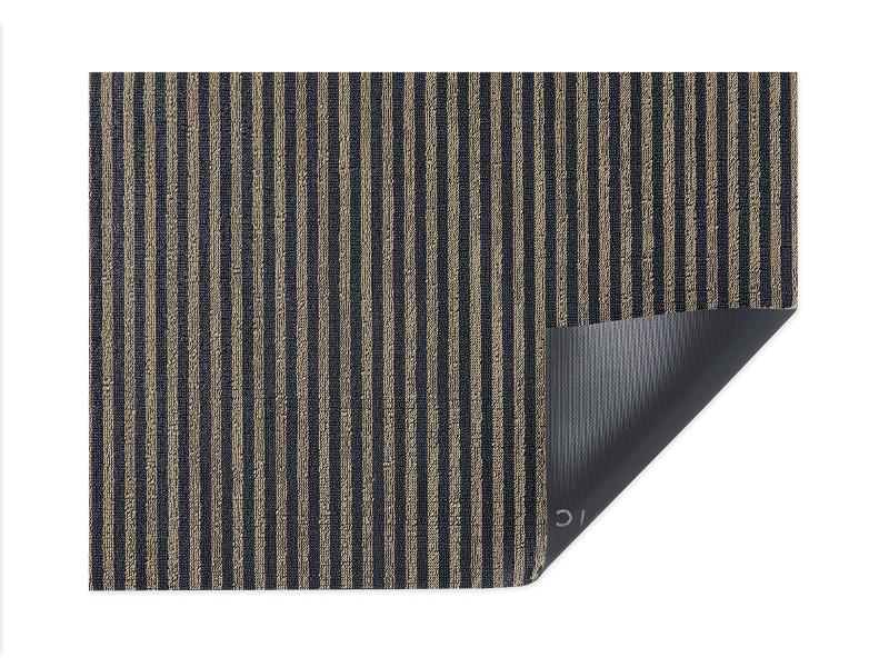 Chilewich Breton Stripe Shag Mat, Coast