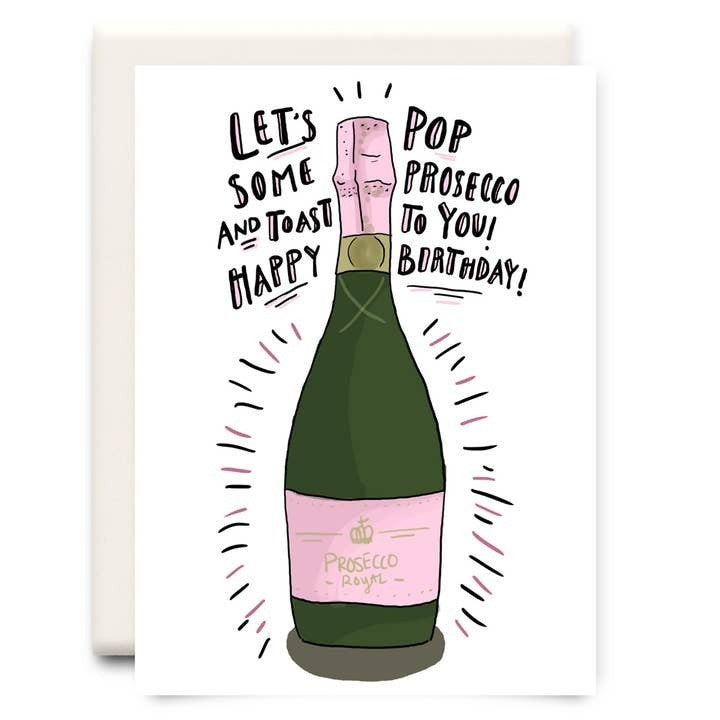 Pop Preseco Birthday Card