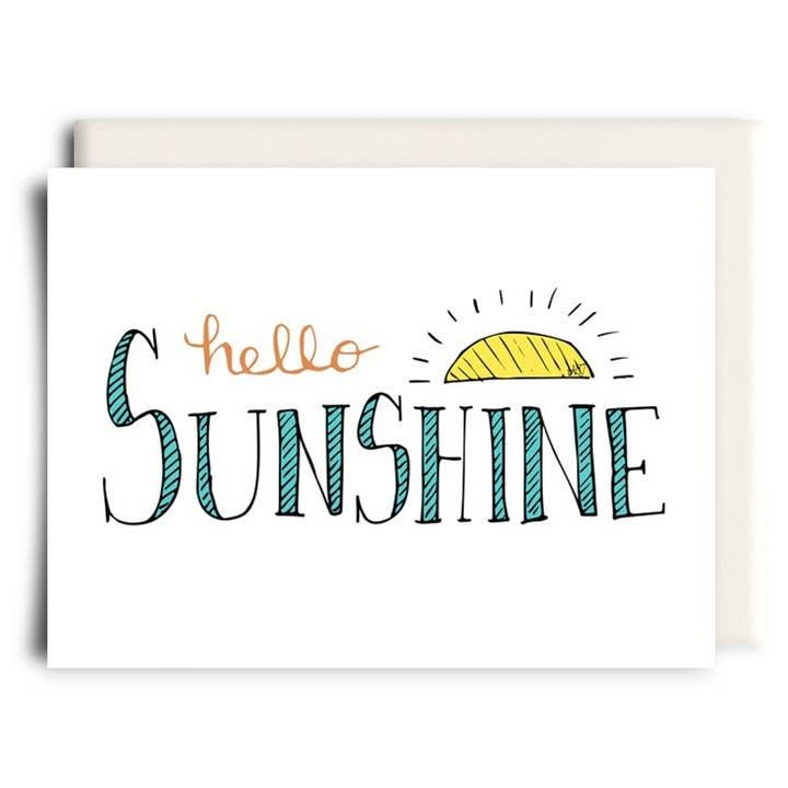 Hello Sunshine Greeting Card