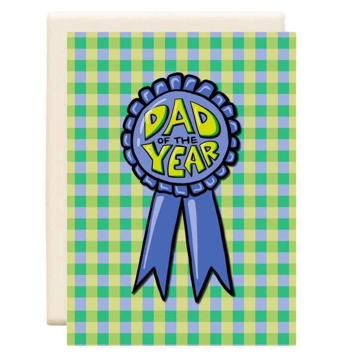 Dad Of The Year Father's Day Card