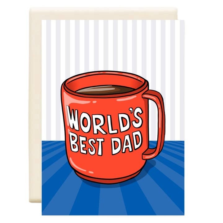 World's Best Dad Father's Day Card