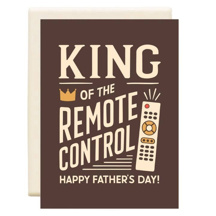 Remote Control Father's Day Card