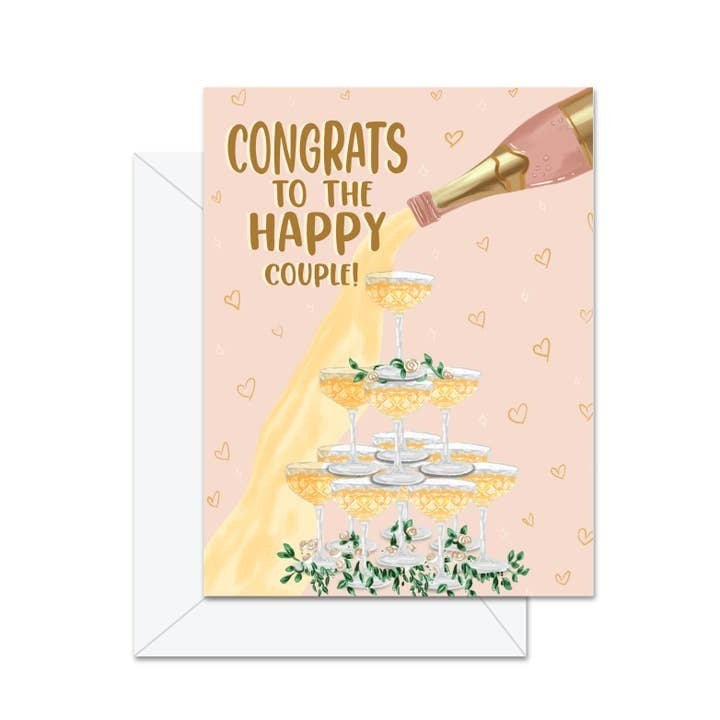 Happy Couple Wedding Card