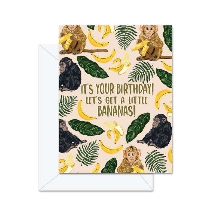 Banana Birthday Card