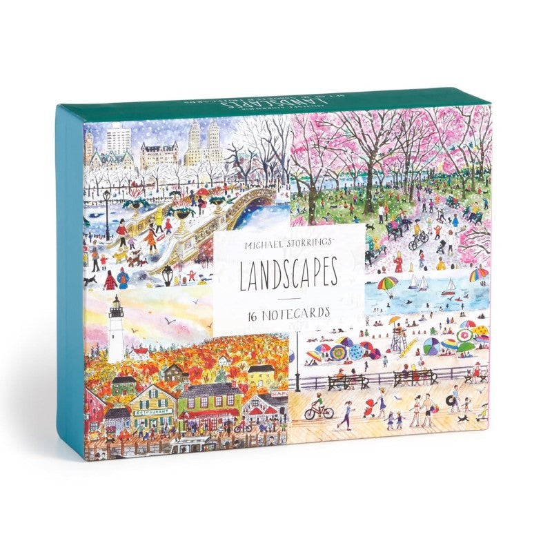 Michael Storrings Landscapes Blank Greeting Card Assortment, Box of 16