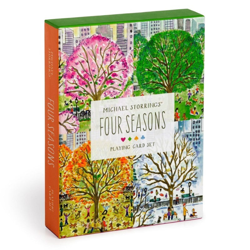 Michael Storrings Four Seasons Playing Card Set of 2