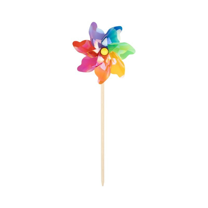 Iridescent Rainbow Pinwheel