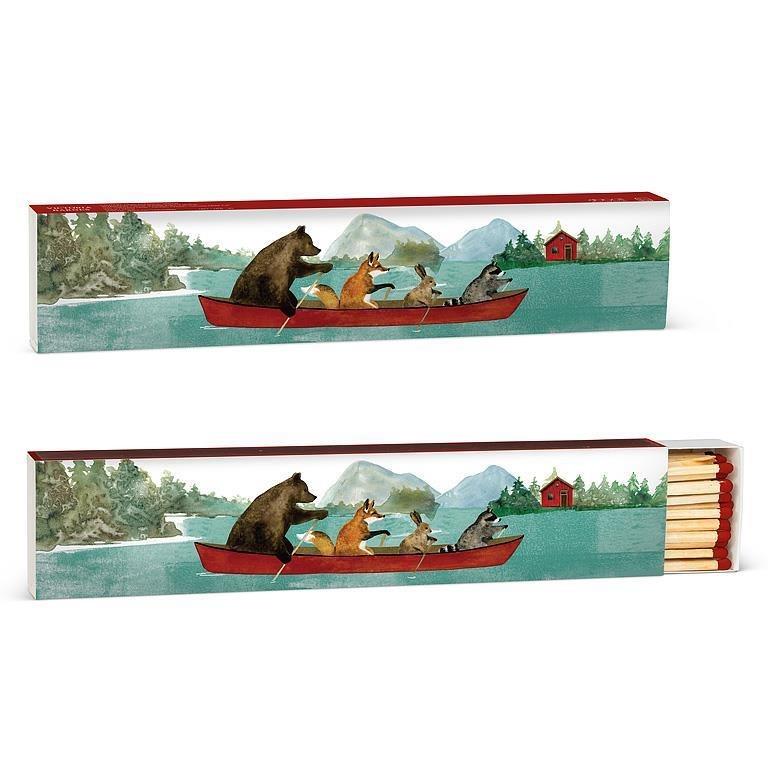 Animals in Canoe Long Matches. 40 Sticks.