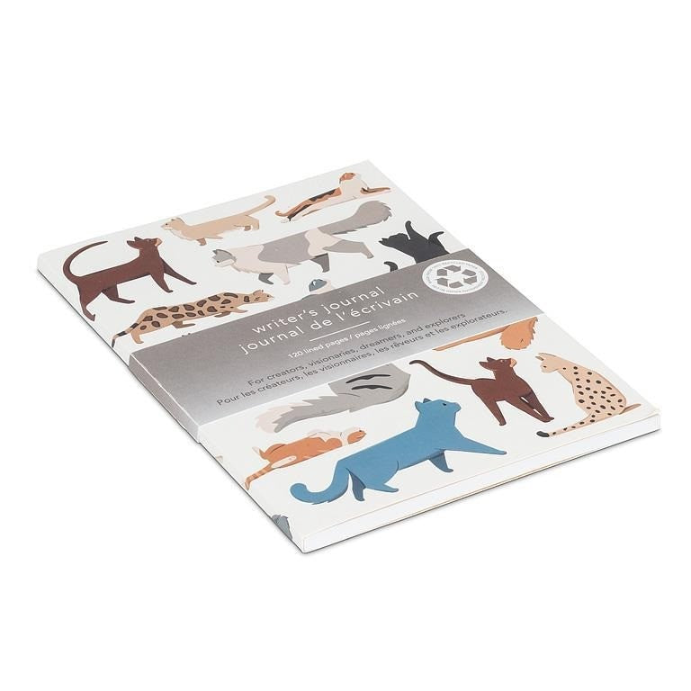 Multi Cats Lined Notebook