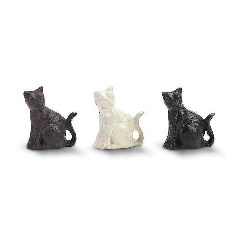Mini Cast Iron Sitting Cat