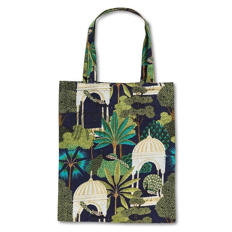 Palms & Peacocks Simple Tote