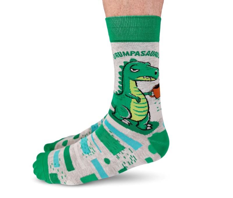 Grumpasaurus Socks - LG
