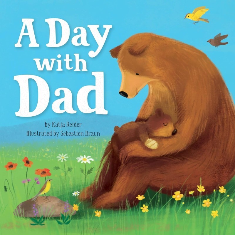 A Day With Dad Board Book