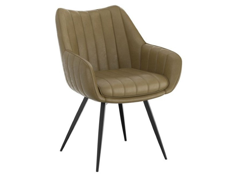 Talon Swivel Accent Chair - Moss