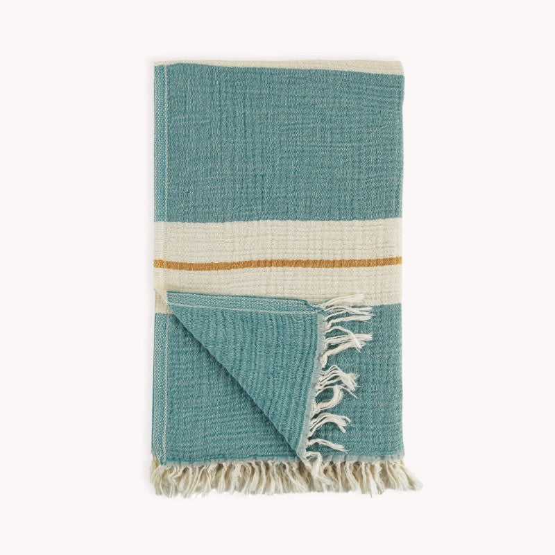 Pokoloko Crinkle Towel - Lagoon