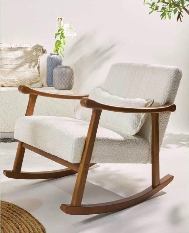 Orchid Outlook Rocking Chair, White