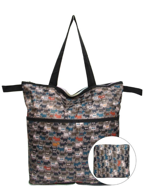 Pooch | Foldable Tote With Zipper