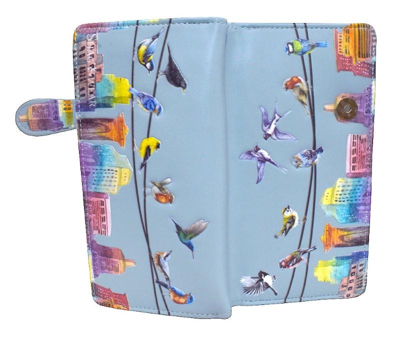 Birds On A Wire Large Wallet