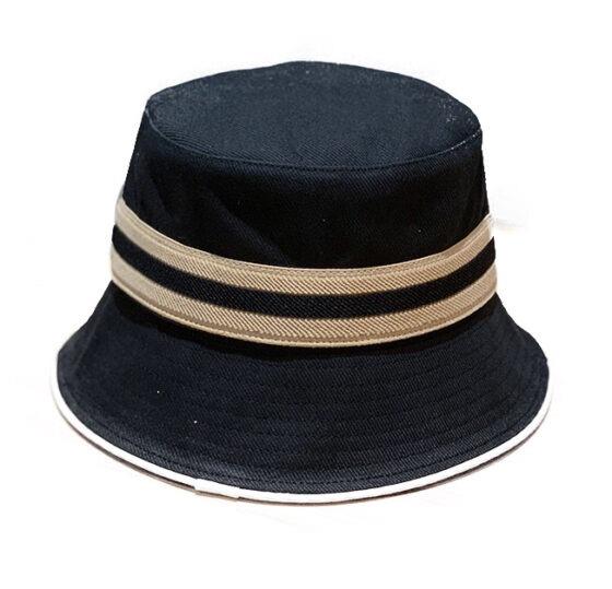 Black/Natural Bucket Hat