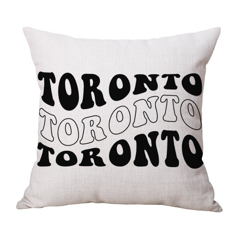 Toronto Toss Cushion, 18"Sq