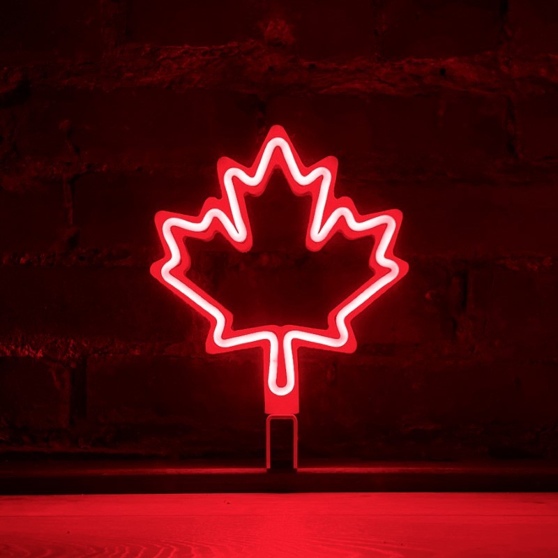 Red Maple Leaf | Our Glowing Hearts
