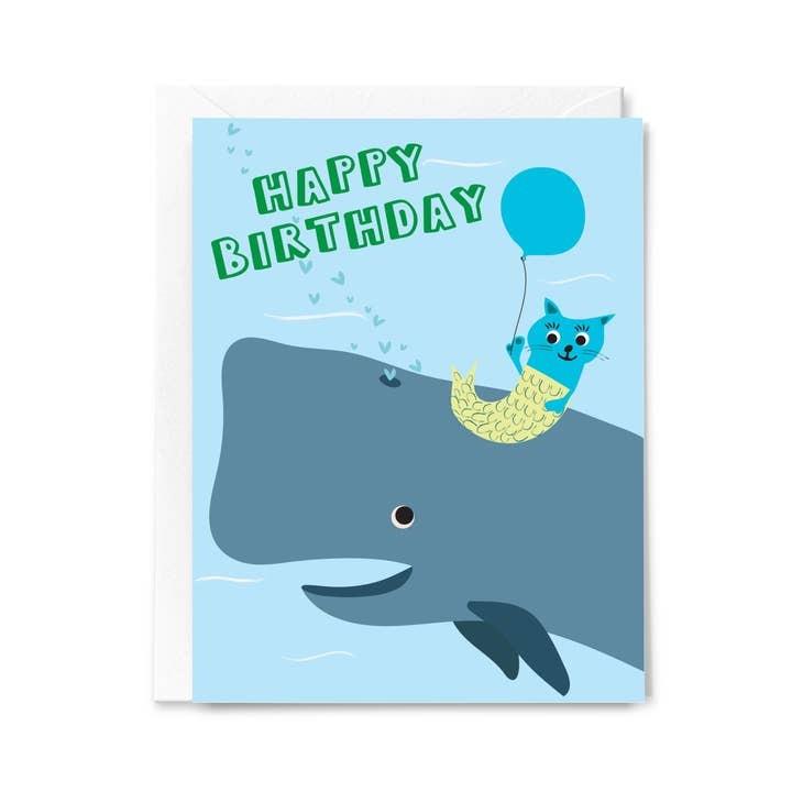 Whale Of A Good Time Birthday Card