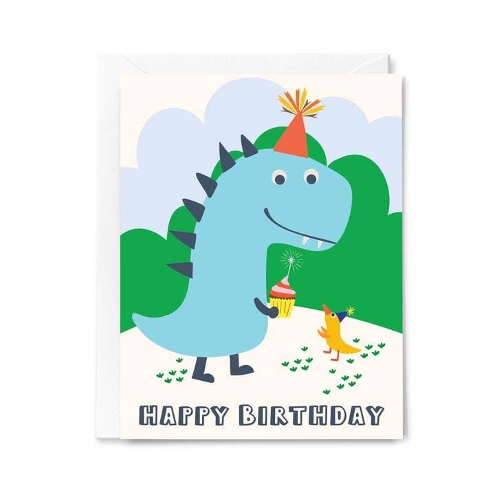 Dinosaur Birthday Card