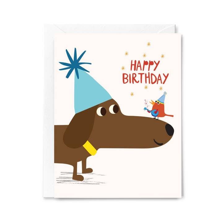 Dachshund Birthday Card