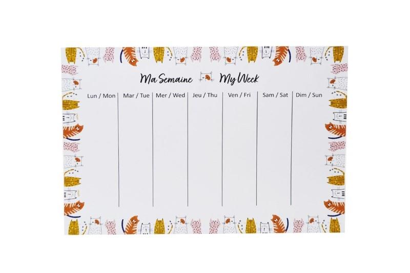 52 Week Cat Planner