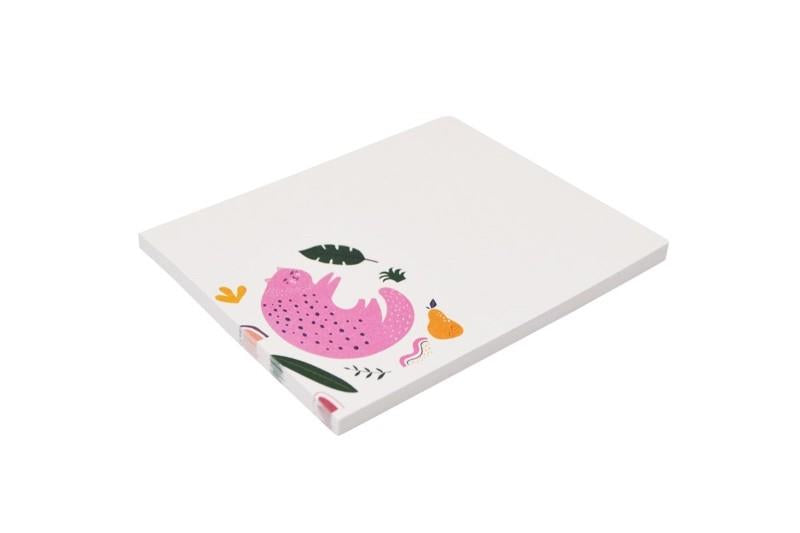 Tropical Cat Sticky Notepad - 50 Sheets