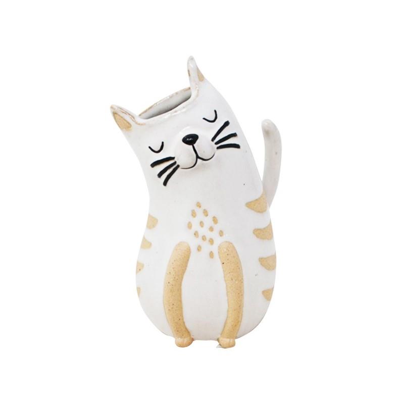 Cat Vase, 5"