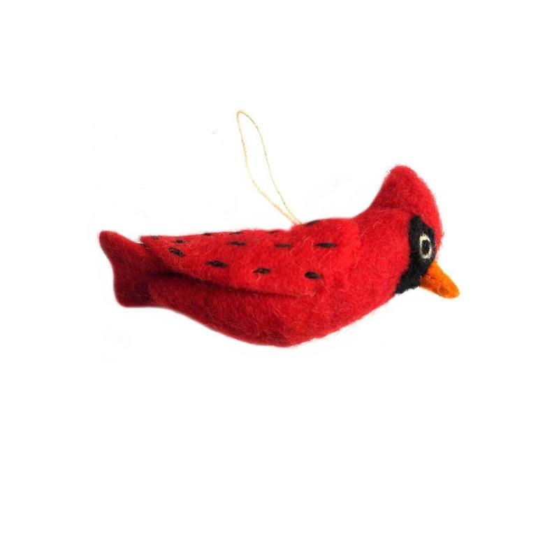 Felt Cardinal Ornament