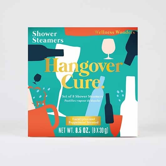 Hangover Cure Shower Steamers, Set of 8