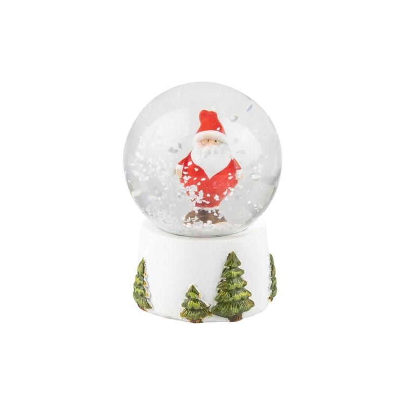 Mini Santa Snow Globe, 2.5&quot;
