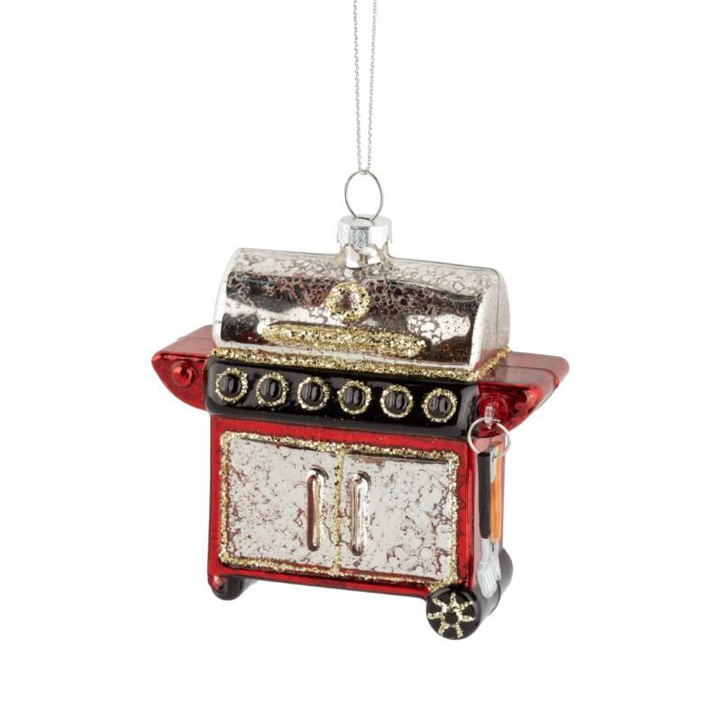 Glass Barbecue Ornament