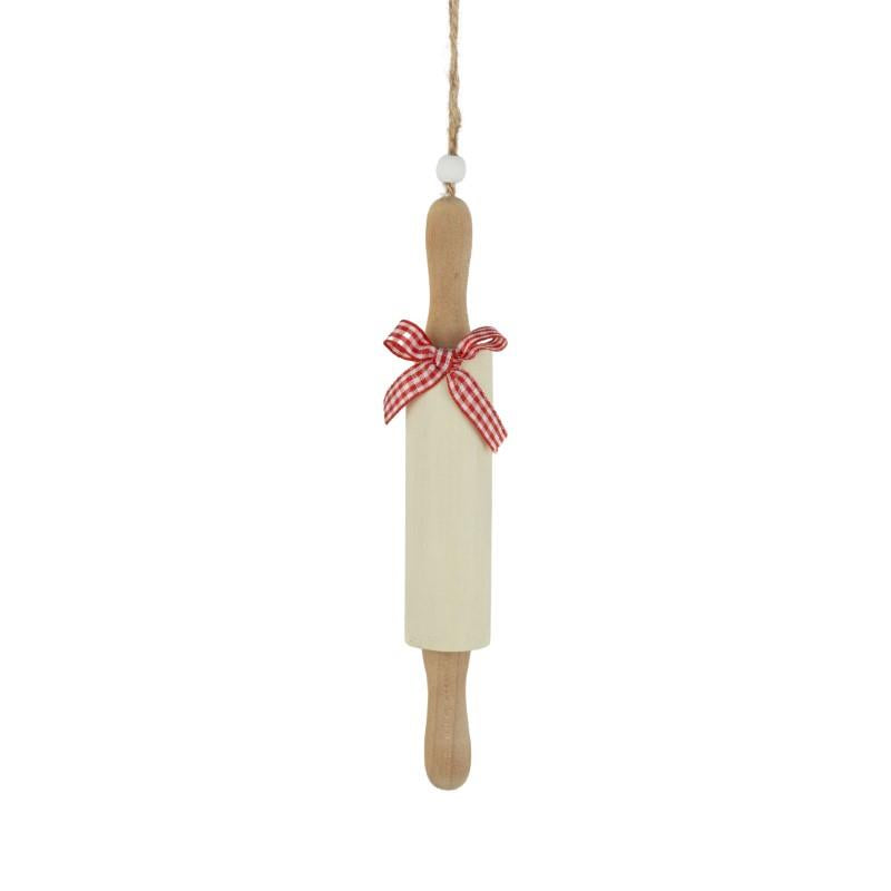 Wooden Rolling Pin Ornament