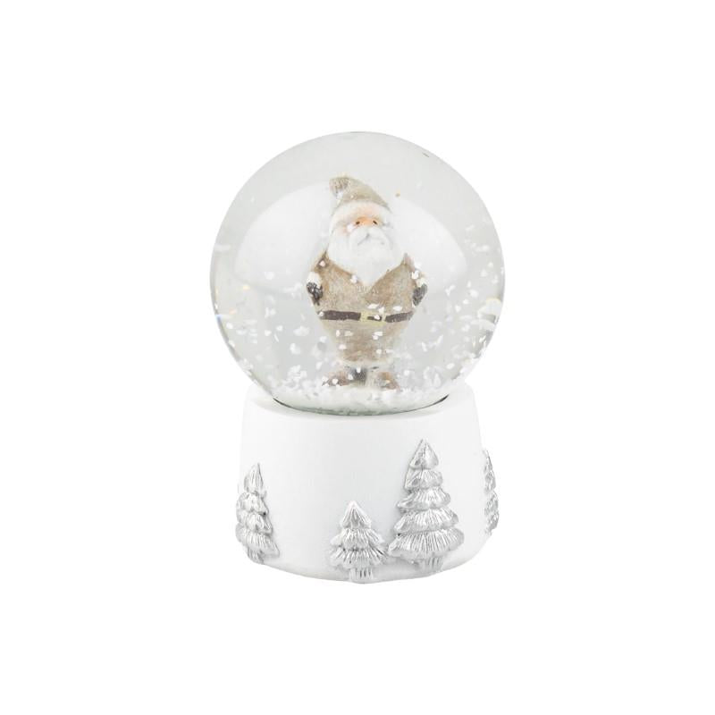 Mini Santa Snow Globe, 2.5"