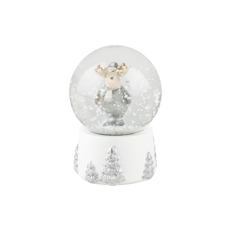 Mini Reindeer Snow Globe, 2.5&quot;
