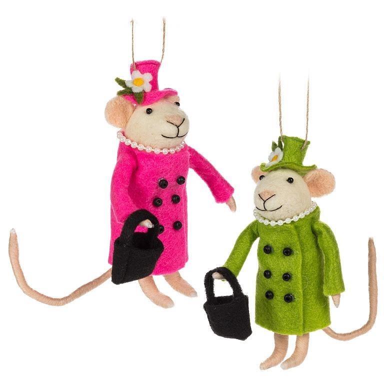 Queen Mouse Ornament